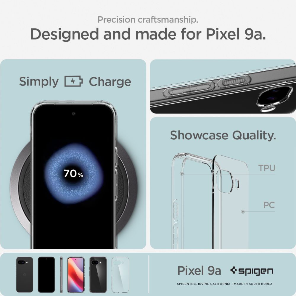 Spigen Ultra Hybrid Google Pixel 9 A Krystalklar