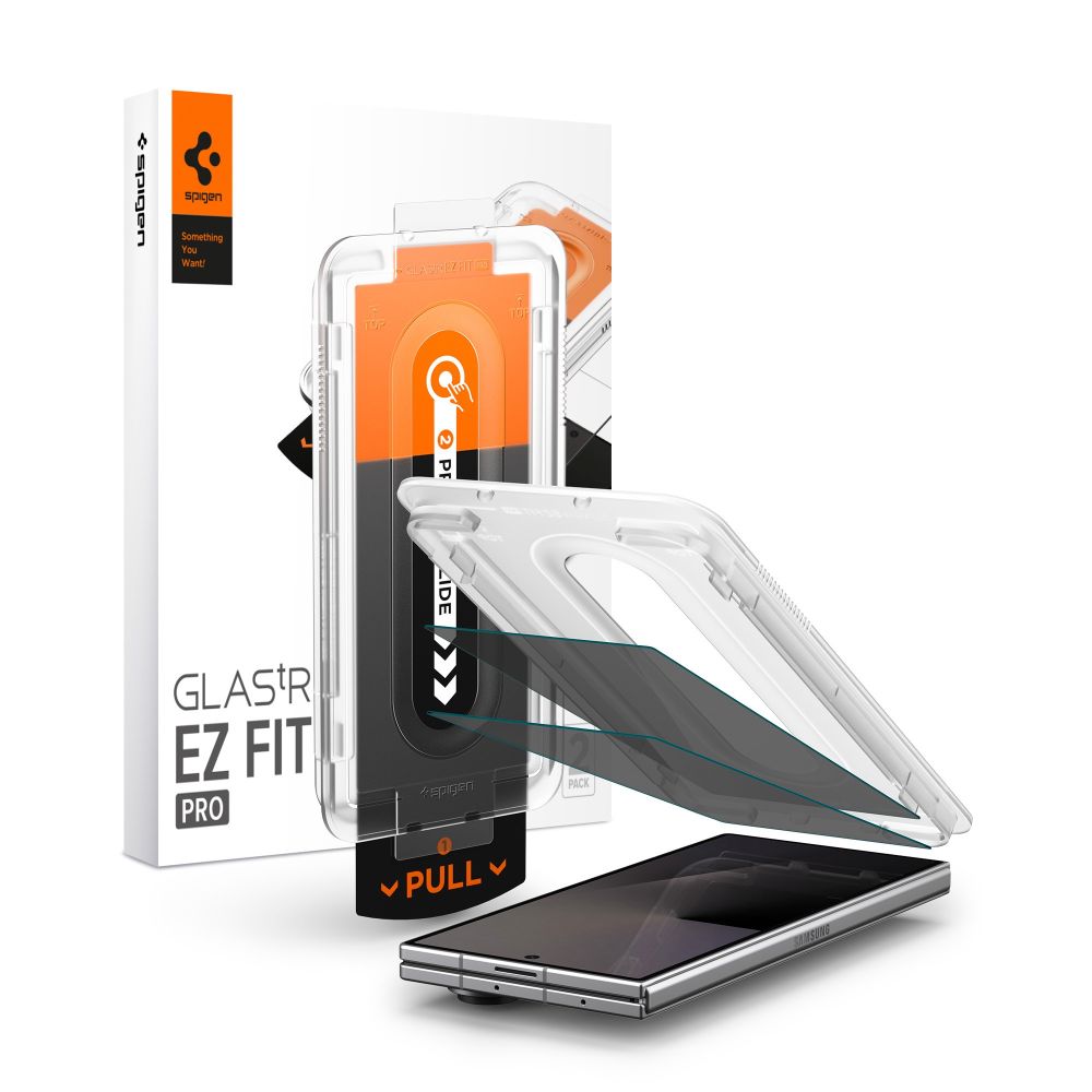 Hærdet Glas Spigen Glas.Tr Ez Fit Pro Ac 2 Pack Galaxy Z Fold 7/8 Ultra Privacy