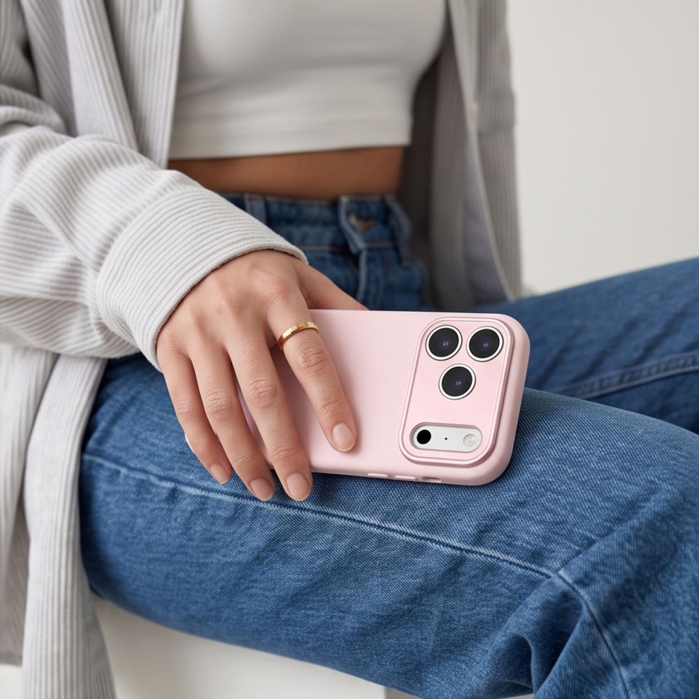 Tech Protect Uniq Magsafe Cc Iphone 17 Pro / 18 Pro Soft Pink