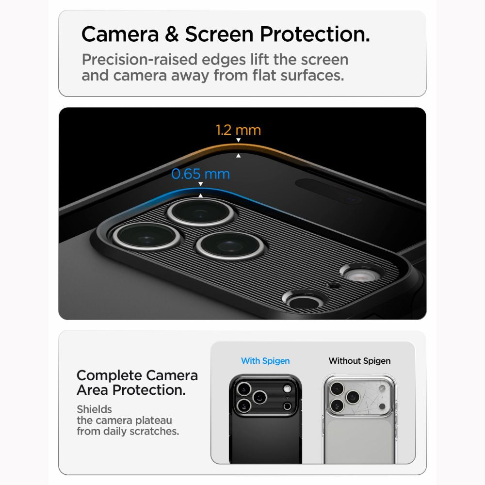 Spigen Tough Armor T Magsafe Iphone 17 Pro / 18 Pro Sort