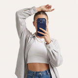 Tech Protect Uniq Magsafe Cc Iphone 17 Pro / 18 Pro Dyb Blå