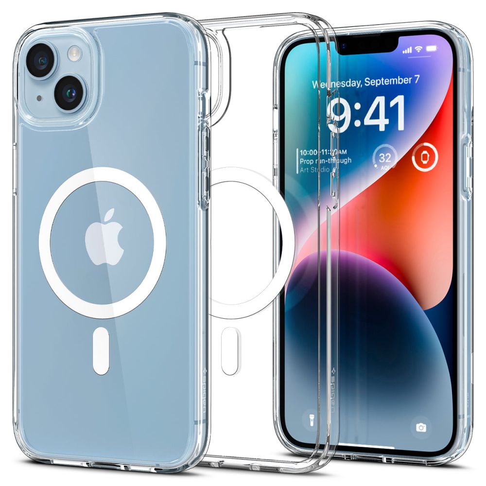 Spigen Ultra Hybrid Magsafe Iphone 14 Hvid