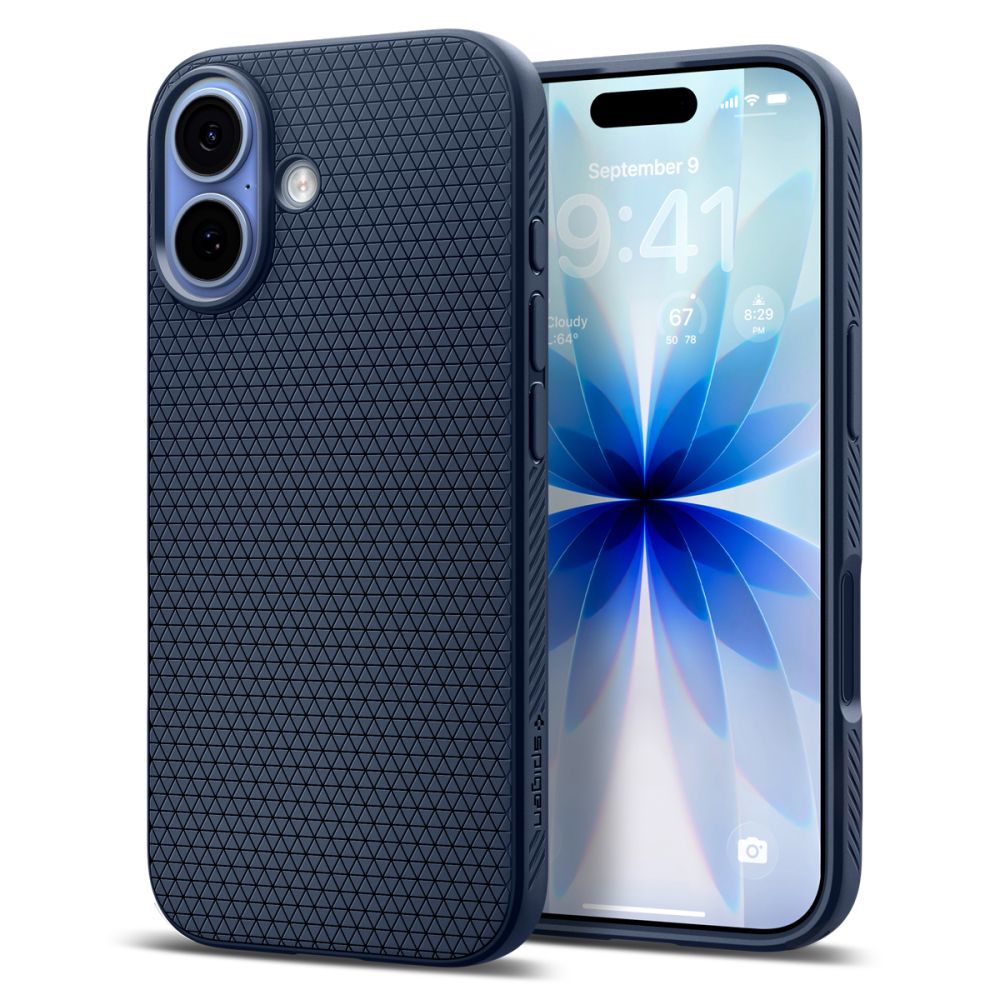 Spigen Liquid Air Iphone 17 Marineblå