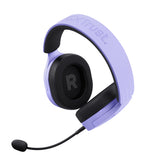 Trust GXT 489P FAYZO Headset Ledningsført Spil Sort, Lilla
