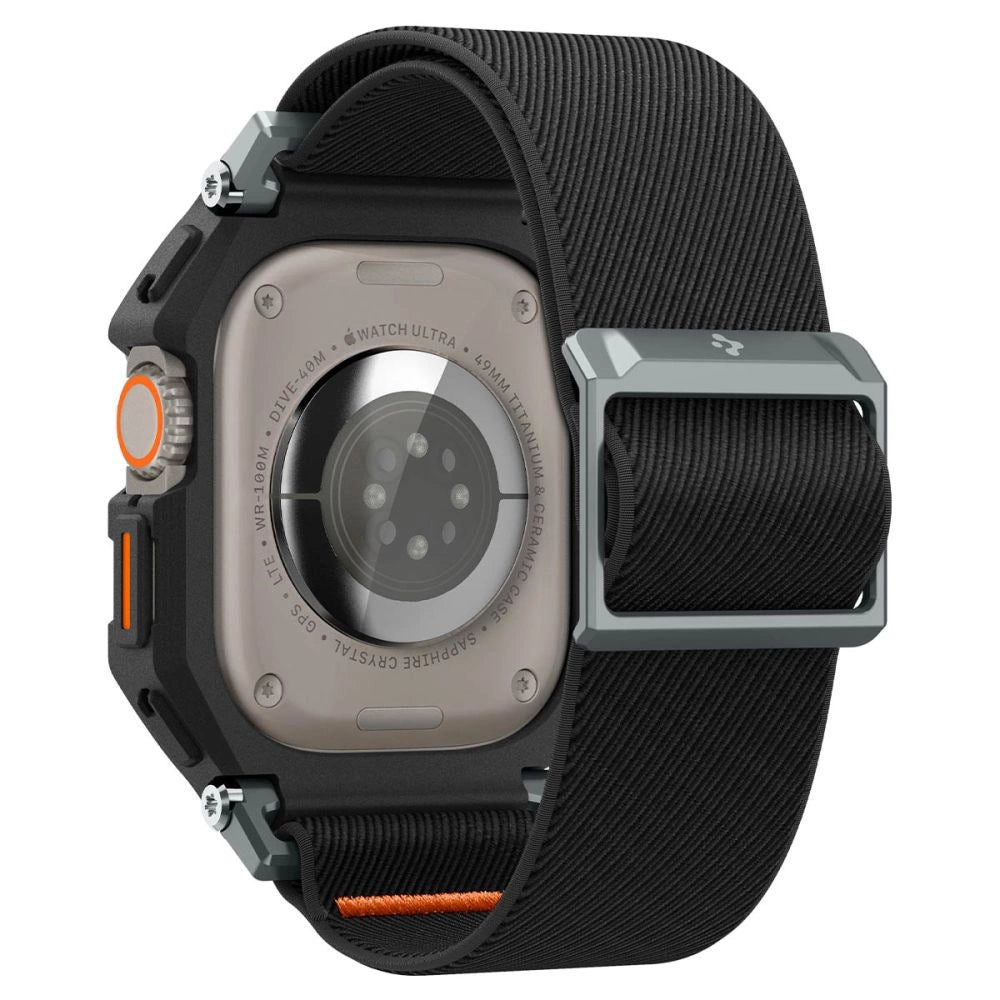 Spigen Lite Fit Pro Case med rem til Apple Watch Ultra 1 / 2 (49mm) - Matte sort