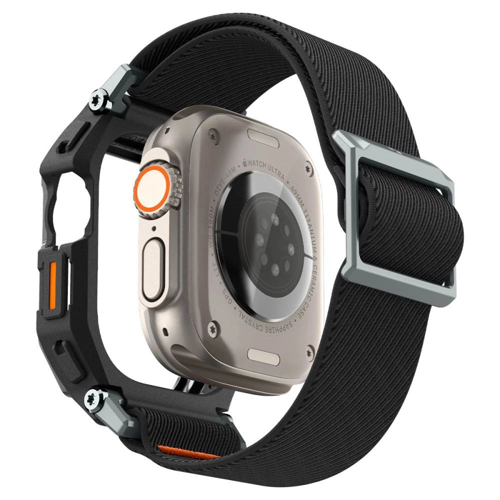 Spigen Lite Fit Pro Case med rem til Apple Watch Ultra 1 / 2 (49mm) - Matte sort