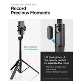 Spigen S560W Bluetooth Selfie Stick med Stativ - sort