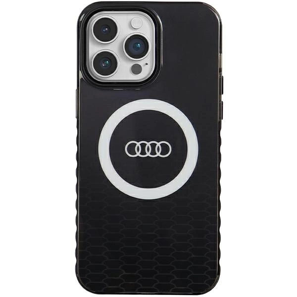 Audi IML Big Logo MagSafe-hylster til iPhone 14 Pro Max - sort
