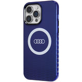 Audi IML Big Logo MagSafe-hylster til iPhone 14 Pro Max - blå