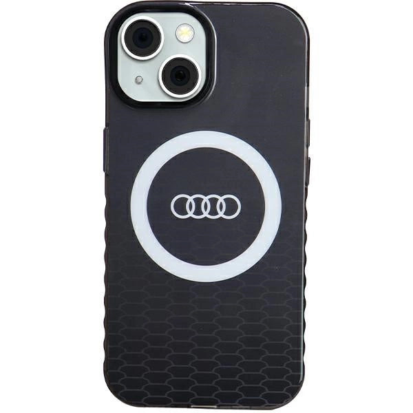 Audi IML Big Logo MagSafe fodtøj til iPhone 15 / 14 / 13 - sort