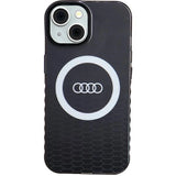 Audi IML Big Logo MagSafe fodtøj til iPhone 15 / 14 / 13 - sort