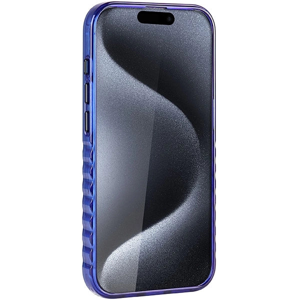 Audi IML Big Logo MagSafe-hylster til iPhone 15 Pro Max - blå