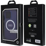 Audi IML Big Logo MagSafe-hylster til iPhone 13 Pro / 13 - blå