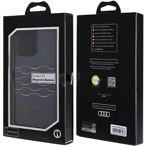 Audi IML MagSafe-fodral til iPhone 14 Pro Max - sort