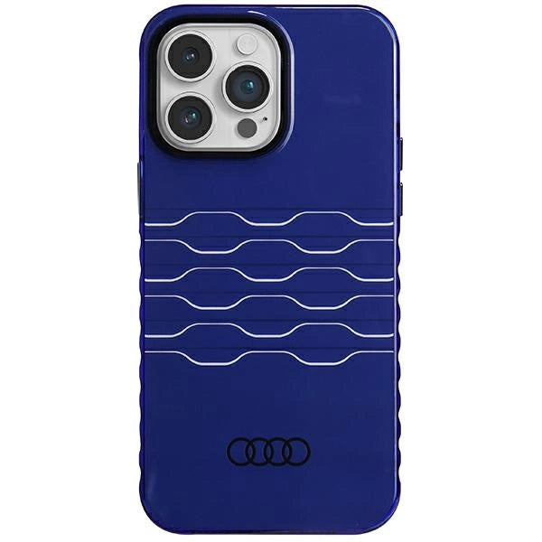 Audi IML MagSafe-fodral til iPhone 14 Pro Max - blå