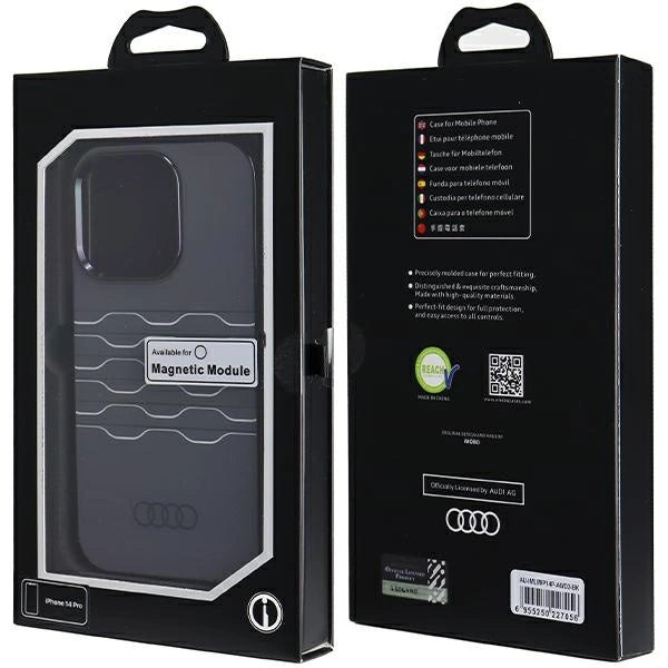 Audi IML MagSafe-hylster til iPhone 14 Pro - sort