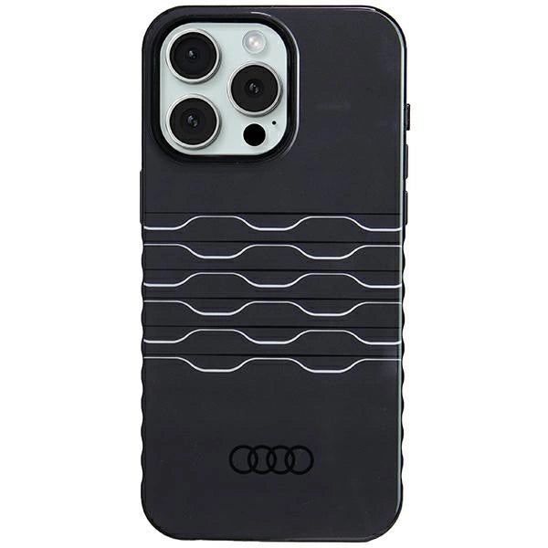 Audi IML MagSafe-fodral til iPhone 15 Pro Max - sort