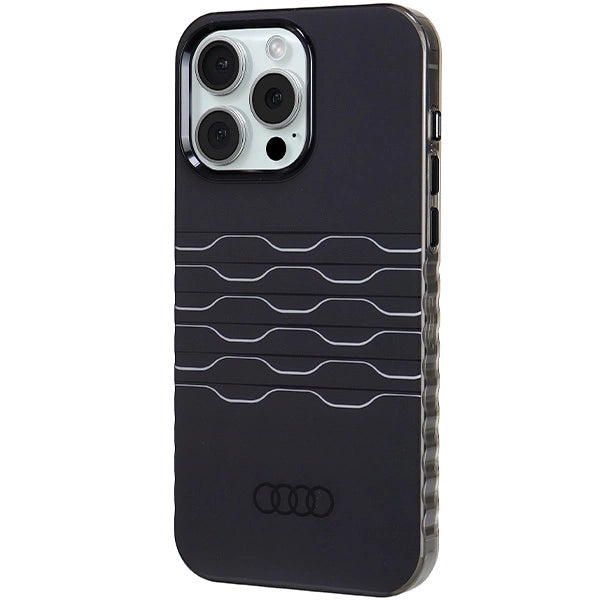 Audi IML MagSafe-fodral til iPhone 15 Pro Max - sort