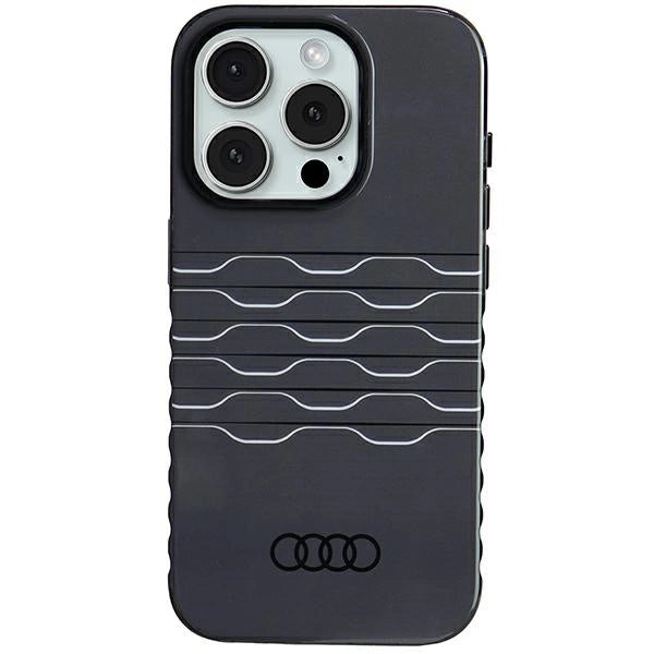 Audi IML MagSafe-hylster til iPhone 15 Pro - sort