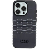 Audi IML MagSafe-hylster til iPhone 15 Pro - sort