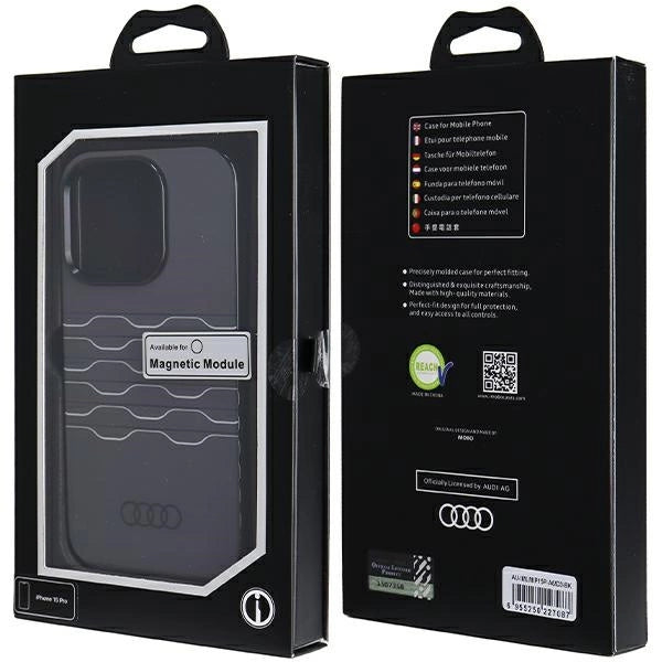 Audi IML MagSafe-hylster til iPhone 15 Pro - sort