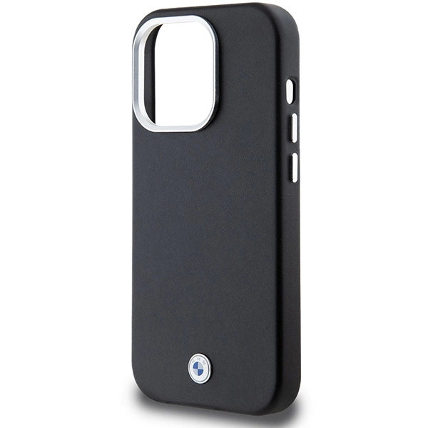 BMW Signature Wrapped Metal MagSafe Case til iPhone 14 Pro - sort