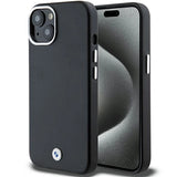 BMW Signature Wrapped Metal MagSafe Case til iPhone 14/15/13 - sort