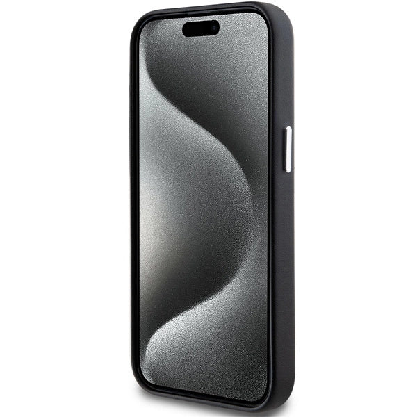 BMW Signature Wrapped Metal MagSafe Case til iPhone 14/15/13 - sort