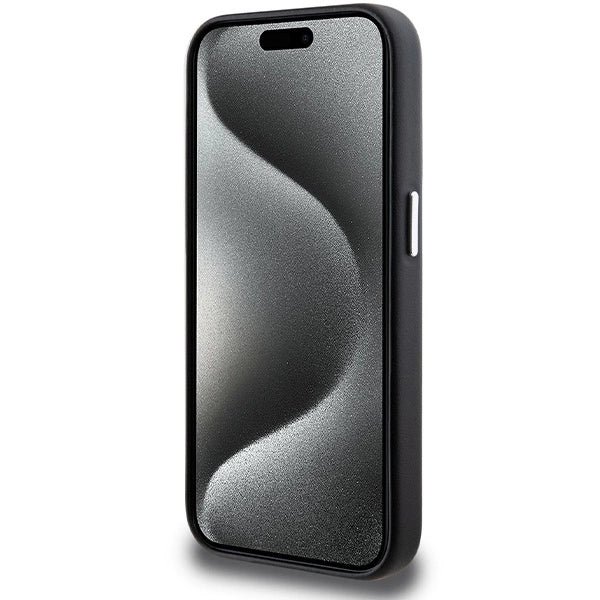 BMW Signature Wrapped Metal MagSafe case til iPhone 14 Pro Max - sort