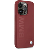 BMW Silicone Big Logo MagSafe-hylster til iPhone 15 Pro - rød