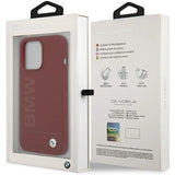 BMW Silicone Big Logo MagSafe-hylster til iPhone 15 Pro - rød