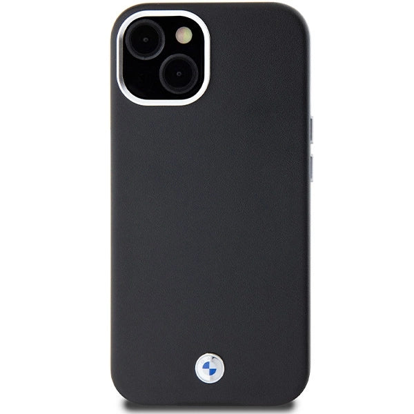BMW Signature Wrapped Metal MagSafe Case til iPhone 15/14/13 - sort