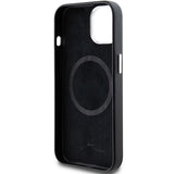 BMW Signature Wrapped Metal MagSafe Case til iPhone 15/14/13 - sort