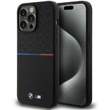 BMW M Silicone Pattern MagSafe Case til iPhone 15 Pro Max - sort