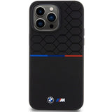 BMW M Silicone Pattern MagSafe Case til iPhone 15 Pro Max - sort