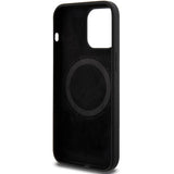 BMW M Silicone Pattern MagSafe Case til iPhone 15 Pro Max - sort