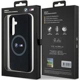 BMW M Silicone Printed Ring MagSafe-kasse til Samsung Galaxy S24 - sort