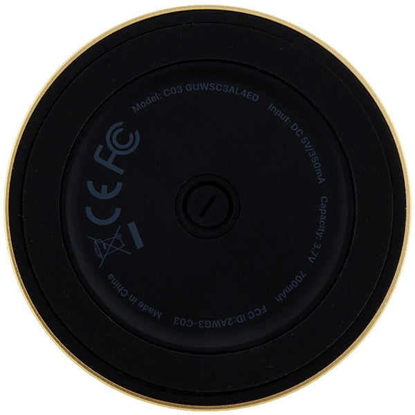 Guess Magnetic Script Metal Bluetooth-højttaler - guld