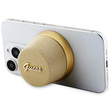 Guess Magnetic Script Metal Bluetooth-højttaler - guld