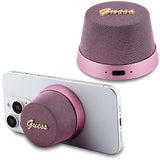 Guess Magnetic Script Metal Bluetooth-højttaler - pink