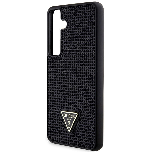 Guess Rhinestone Triangle case til Samsung Galaxy S24+ - sort