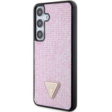 Guess Rhinestone Triangle case til Samsung Galaxy S24+ - pink