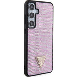 Guess Rhinestone Triangle case til Samsung Galaxy S24+ - pink