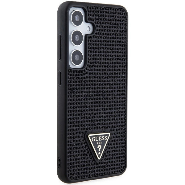 Guess Rhinestone Triangle case til Samsung Galaxy S24 - sort