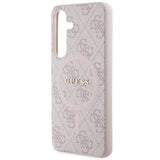 Guess 4G Collection MagSafe-foder for Samsung Galaxy S24 - Pink