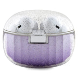 Guess Glitter Gradient TWS Bluetooth-hovedtelefoner med dockingstation - lilla