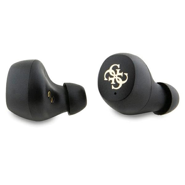 TWS Guess 4G Metal Bluetooth-hovedtelefoner med ENC-dockingstation - blå