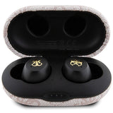 TWS Guess 4G Metal Bluetooth-hovedtelefoner med ENC-dockingstation - lyserød