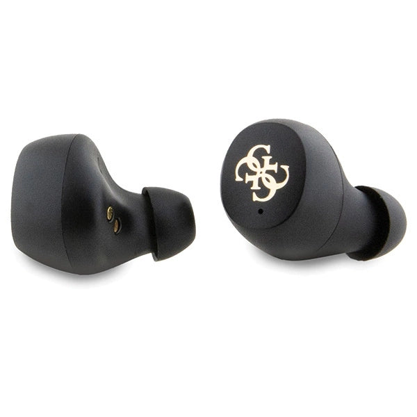TWS Guess 4G Metal Bluetooth-hovedtelefoner med ENC-dockingstation - brun