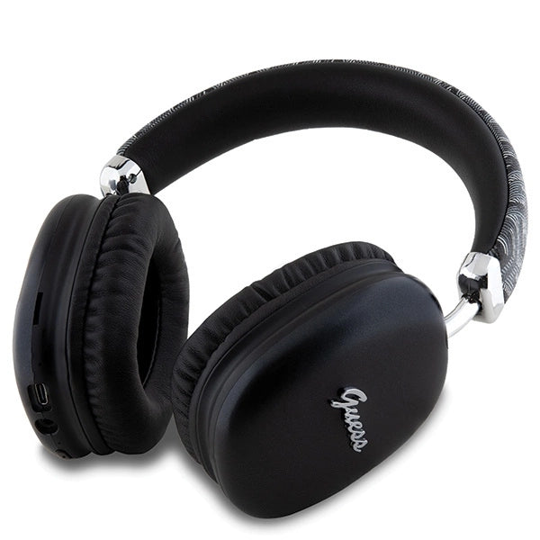 Guess GCube Metallic Script Logo Headphones - sort